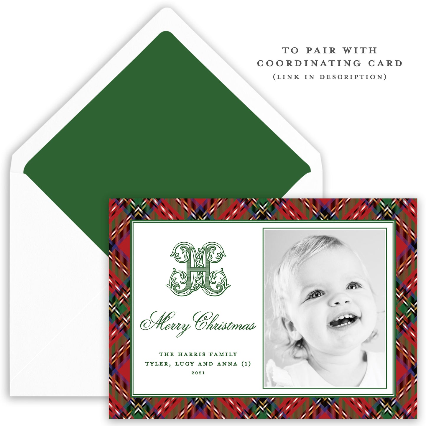 christmas tartan placemats