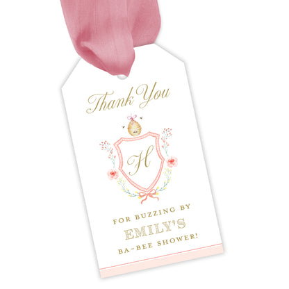 mommy to bee shower party favor tag