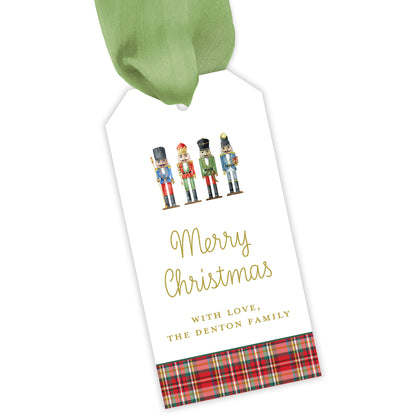 nutcracker personalized gift tag