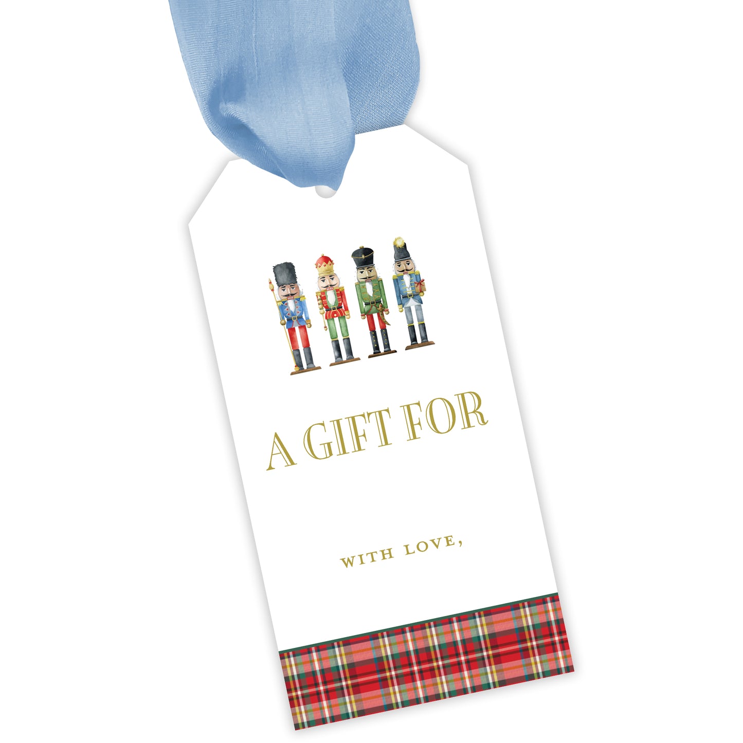 nutcracker fill-in gift tag