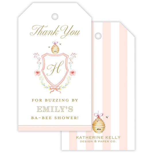 mommy to bee shower party favor tag