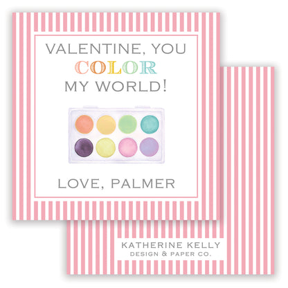 pastel paint palette valentine printable