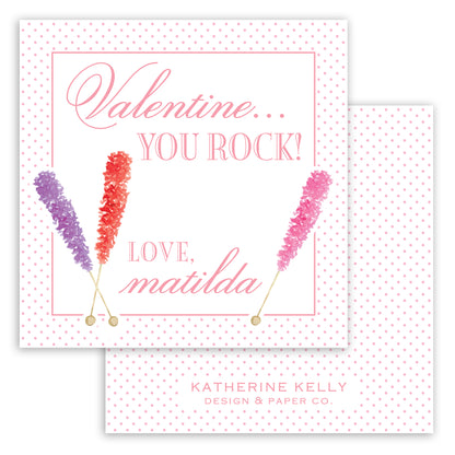 pink rock candy valentine