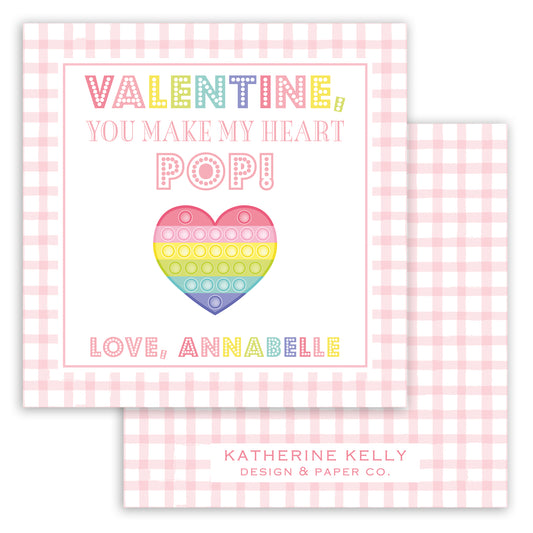 pink pop-it valentine