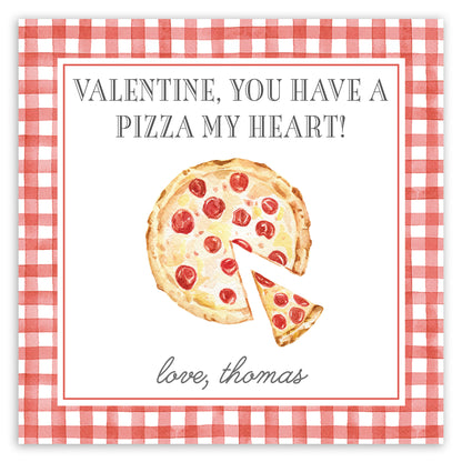 red pizza my heart valentine printable