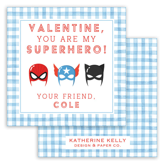 superhero valentine