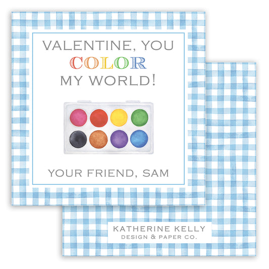 blue paint palette valentine printable